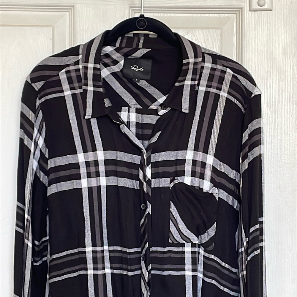 Rails Hunter Plaid shirt button front